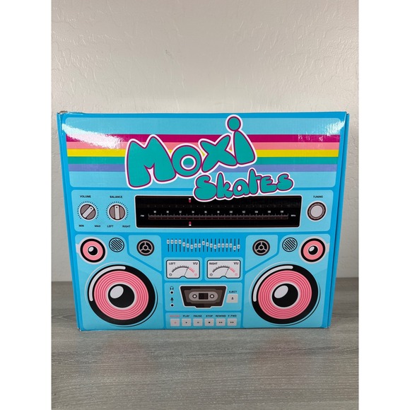 Moxi Skates Shoes - Moxi Skates Beach Bunny Blue Sky Roller Skates Women Size 7 New in Box